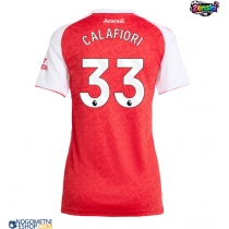 Ženski Nogometni dresi Arsenal Riccardo Calafiori #33 Domači 2025-26 Kratek Rokav